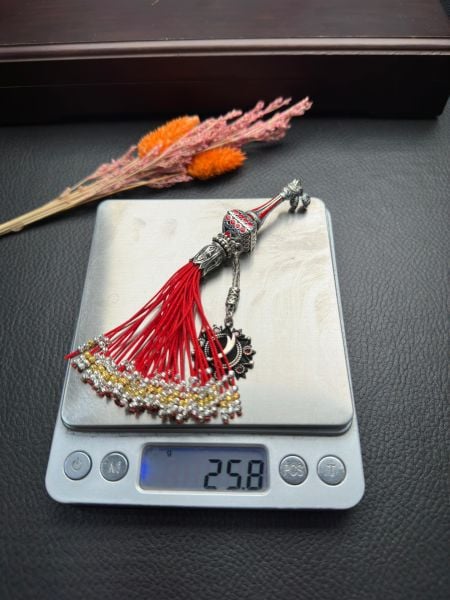 ﻿Özel Tasarım Kırmızı Renk Osmanlı Saray Püskül