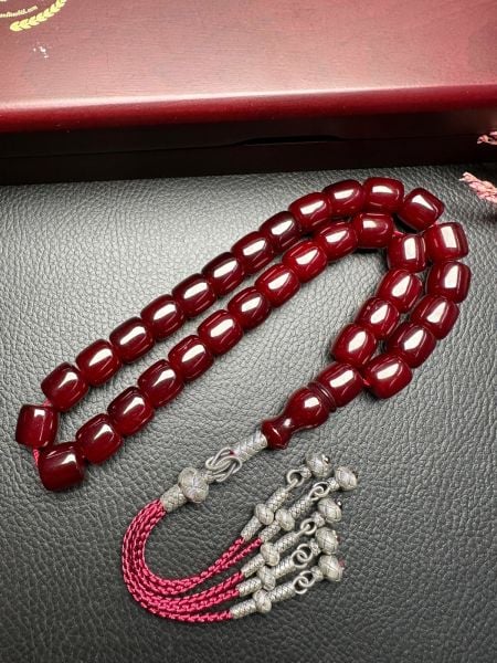 Kapsül Model Osmanlı Sıkma Kehribar Tesbih