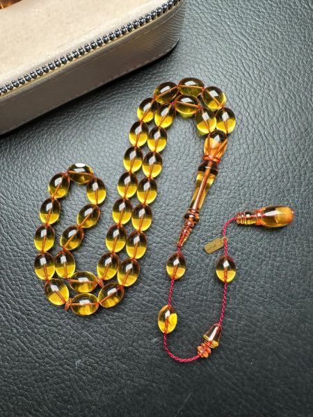 Beyzi Model Yeni Zar Kehribar Tesbih