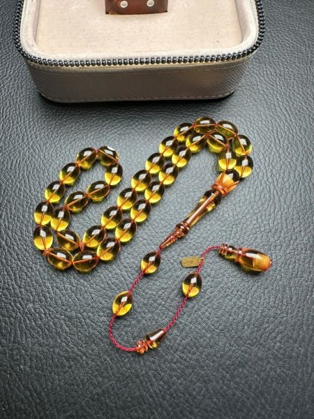 Beyzi Model Yeni Zar Kehribar Tesbih