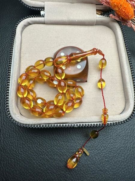 Beyzi Model Yeni Zar Kehribar Tesbih