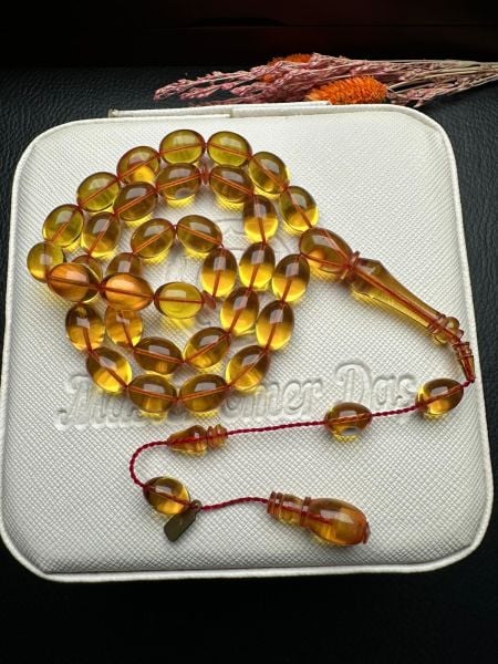 Beyzi Model Yeni Zar Kehribar Tesbih