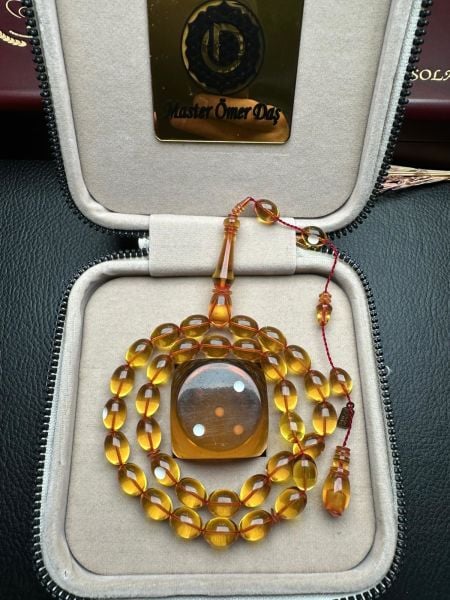 Beyzi Model Yeni Zar Kehribar Tesbih