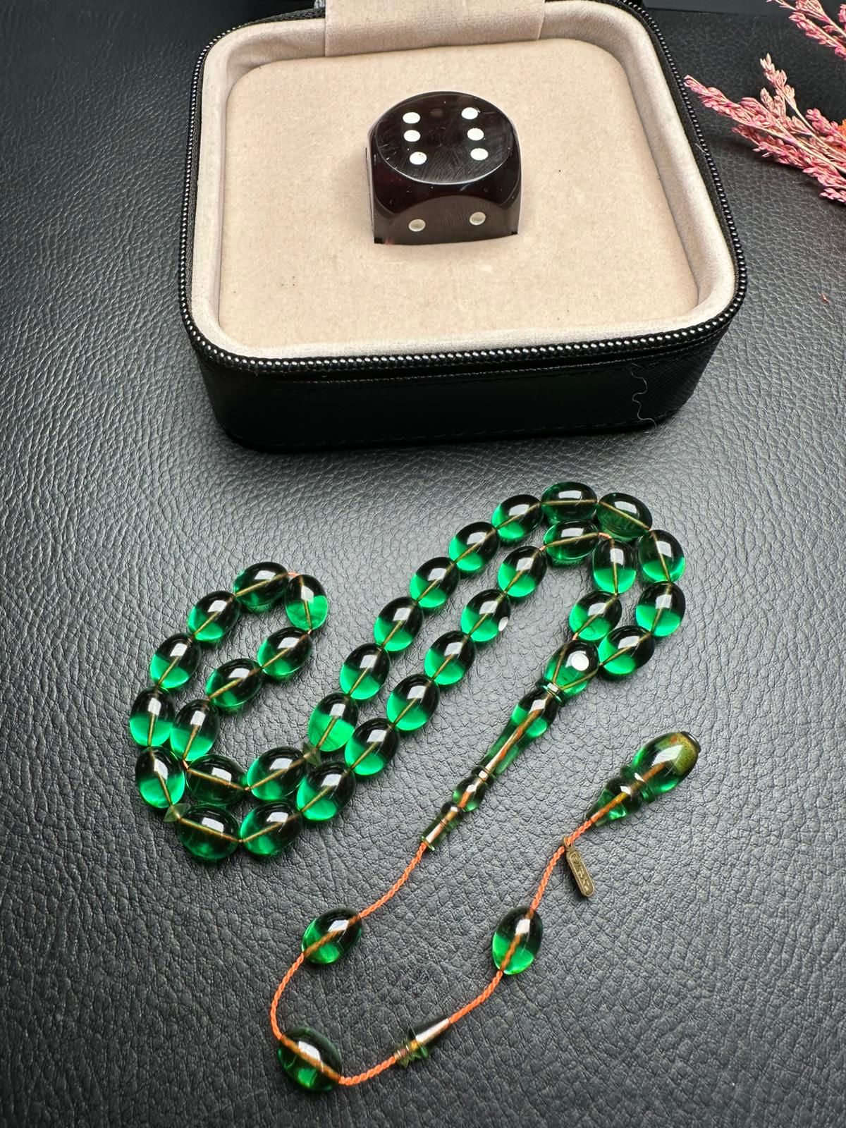 Beyzi Model Yeni Zar Kehribar Tesbih