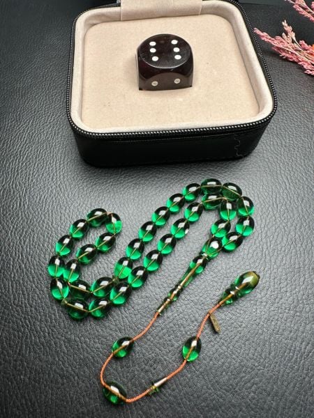 Beyzi Model Yeni Zar Kehribar Tesbih