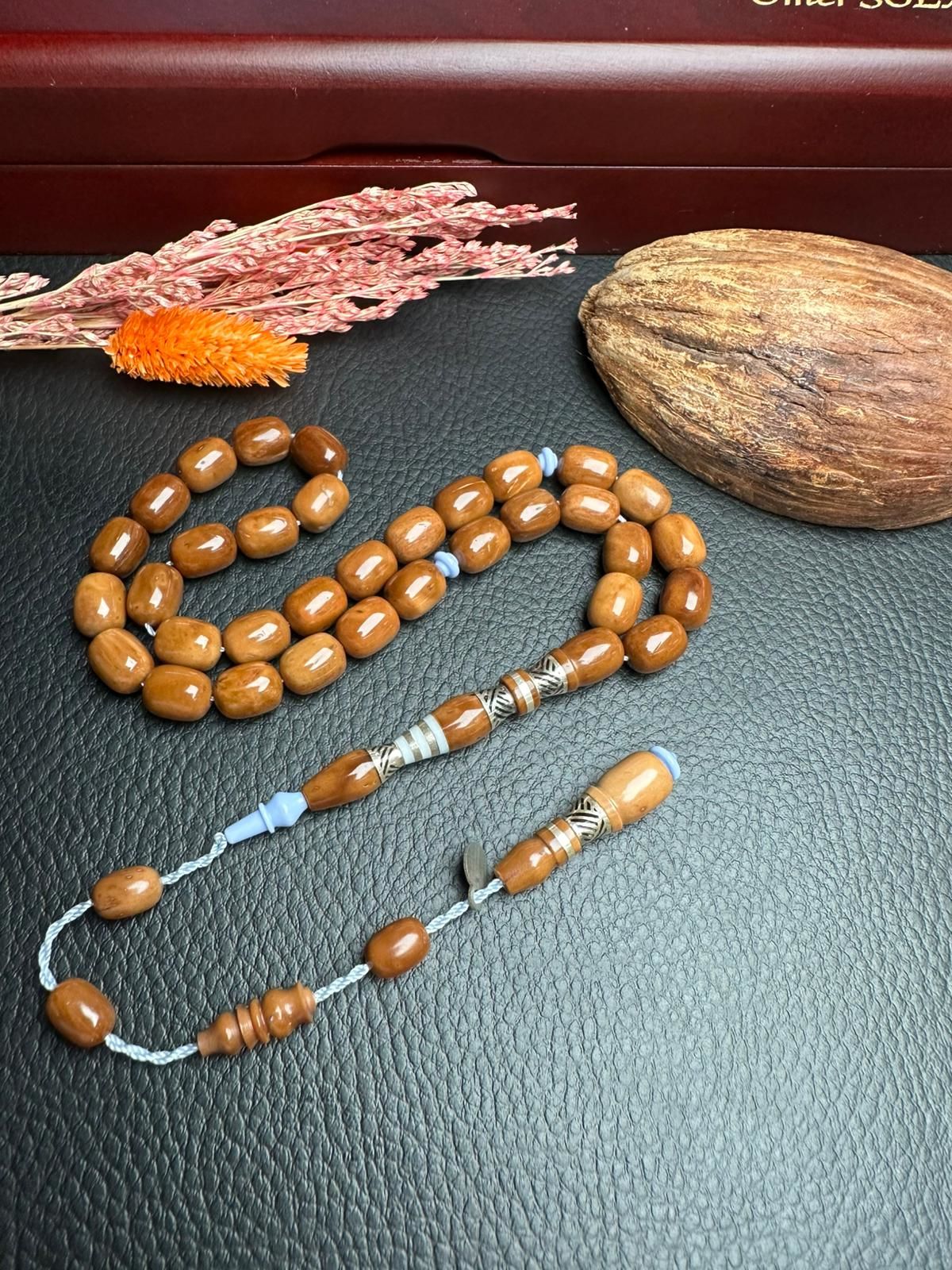 Gümüş Nakkaş İmame Dizayn Kapsül Model Kuka Tesbih