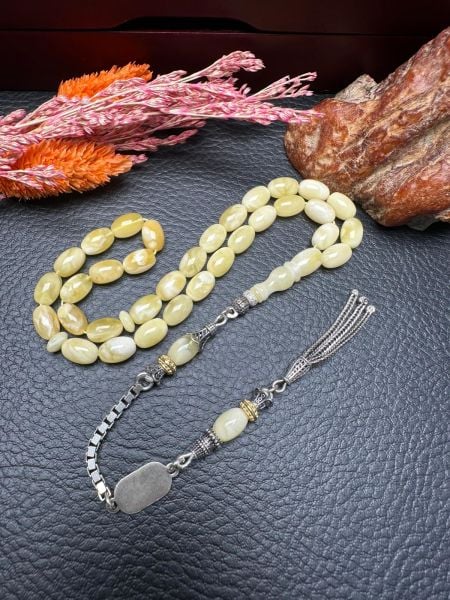 Rus Kaya Damla Kehribar Tesbih