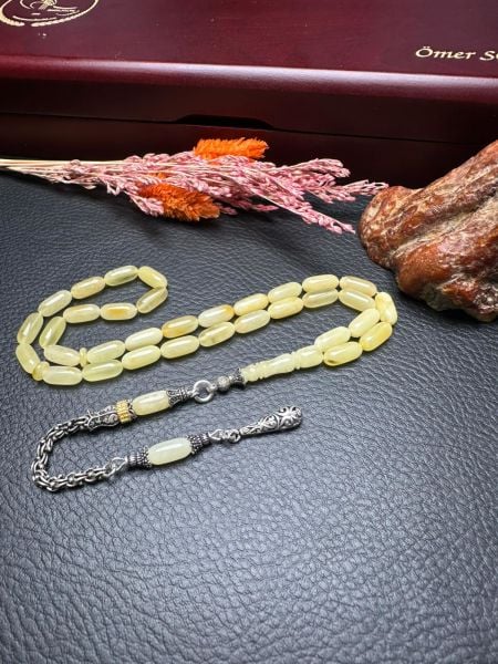 Rus Kaya Damla Kehribar Tesbih