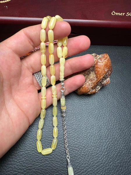 Rus Kaya Damla Kehribar Tesbih