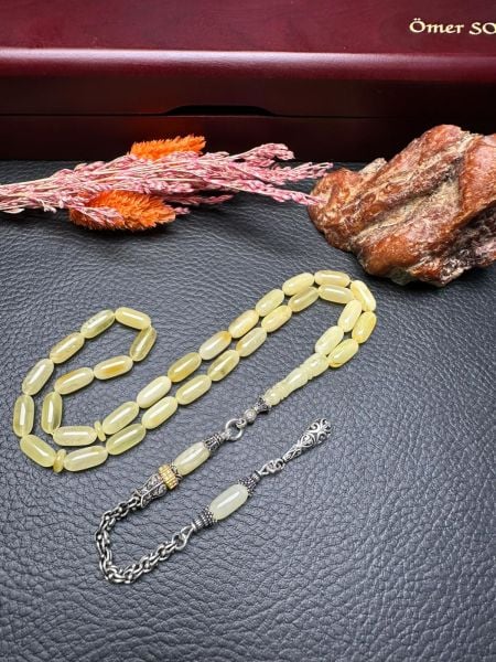 Rus Kaya Damla Kehribar Tesbih