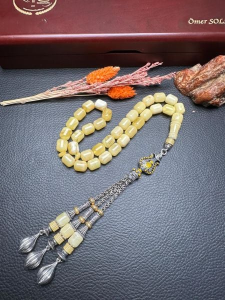 Rus Kaya Damla Kehribar Tesbih