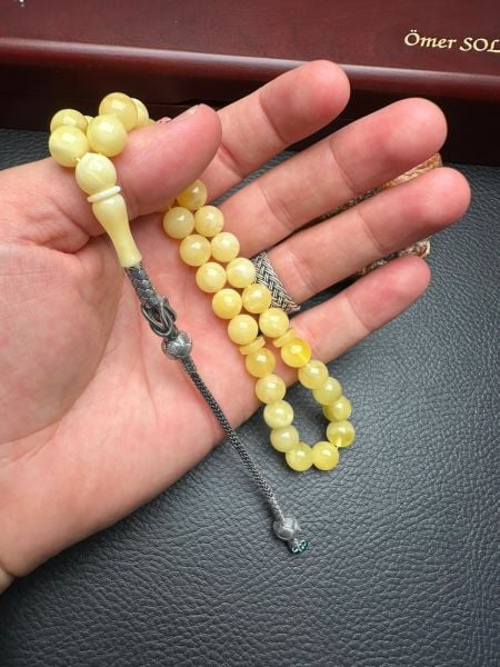 Rus Kaya Damla Kehribar Tesbih