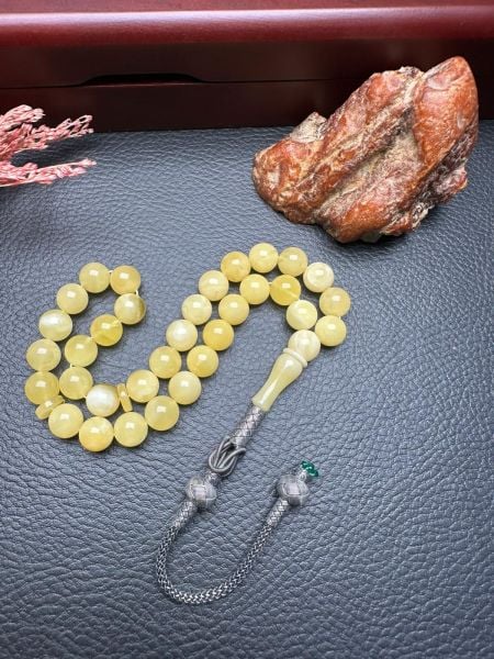 Rus Kaya Damla Kehribar Tesbih