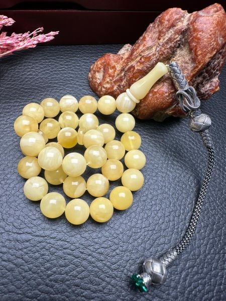 Rus Kaya Damla Kehribar Tesbih