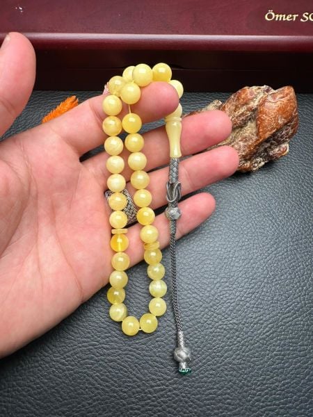 Rus Kaya Damla Kehribar Tesbih