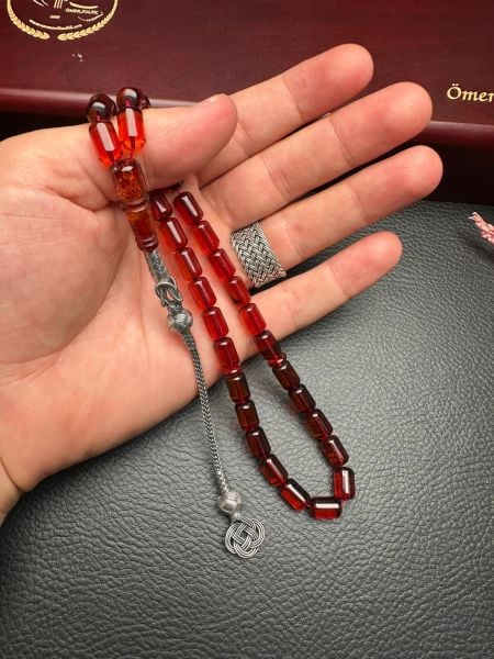 Rus Kaya Damla Kehribar Tesbih