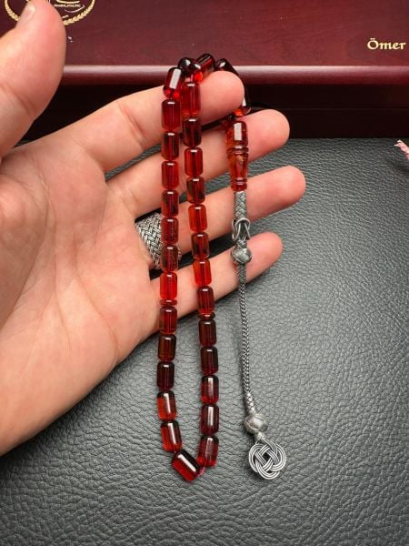 Rus Kaya Damla Kehribar Tesbih