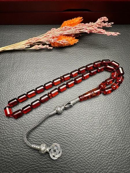 Rus Kaya Damla Kehribar Tesbih