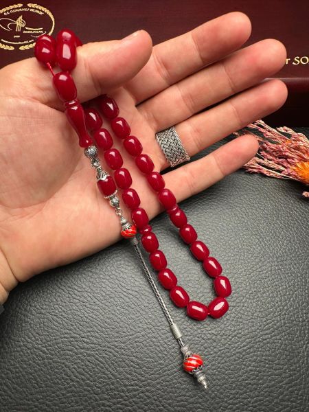 Sıkma Kehribar Tesbih