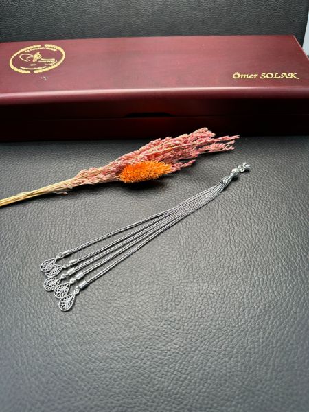 Özel Tasarım Gümüş Püskül