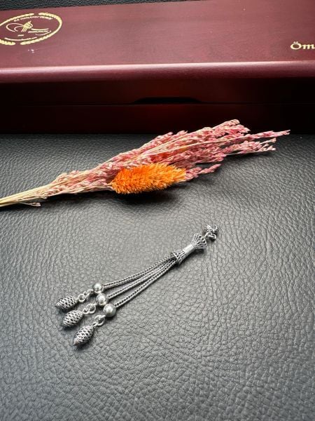 Özel Tasarım Gümüş Püskül