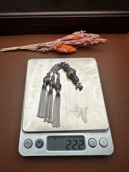Özel Tasarım Gümüş Püskül