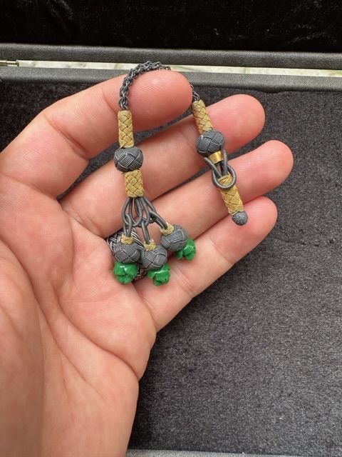 Gül Model Üçlü Sallantılı Trabzon Kazaz Püskül