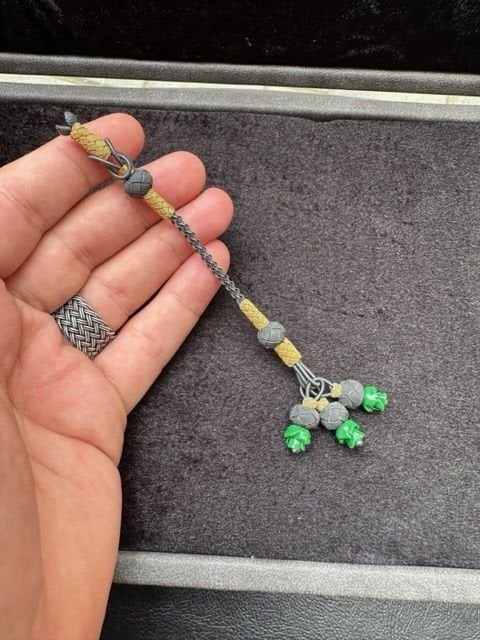 Gül Model Üçlü Sallantılı Trabzon Kazaz Püskül