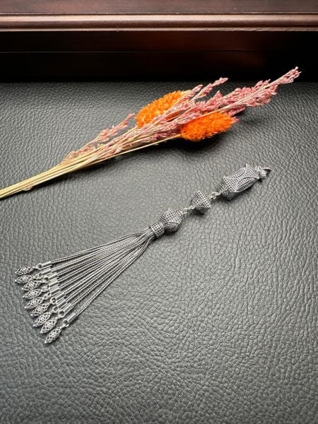 Özel Tasarım Gümüş Püskül