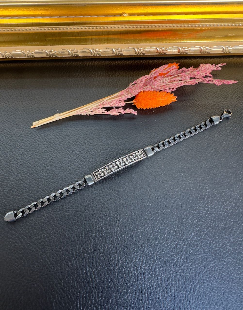 Özel Tasarım Erkek Gümüş Bileklik