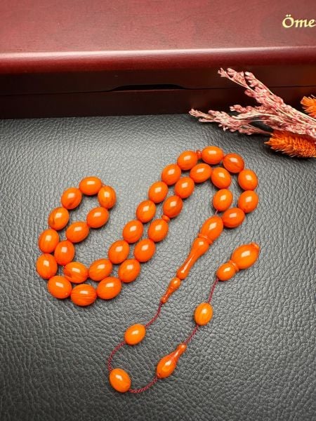 Kapsül Model Sıkma Kehribar Tesbih