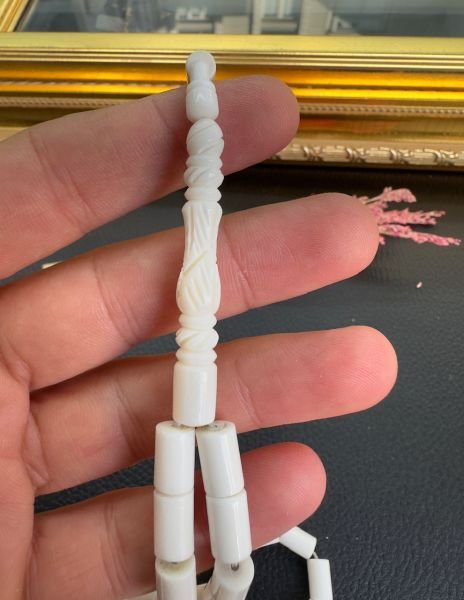 Kesme Model Deve Kemiği Tesbih
