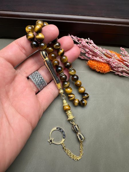 Küre Model Kaplangözü Doğal Taş Tesbih