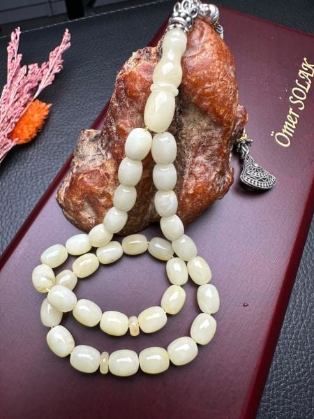 Rus Kaya Damla Kehribar Tesbih