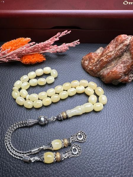 Rus Kaya Damla Kehribar Tesbih