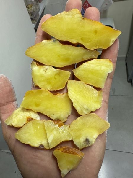 Badem Tek Kaya Model Damla Kehribar Tesbih