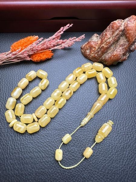 Rus Kaya Damla Kehribar Tesbih