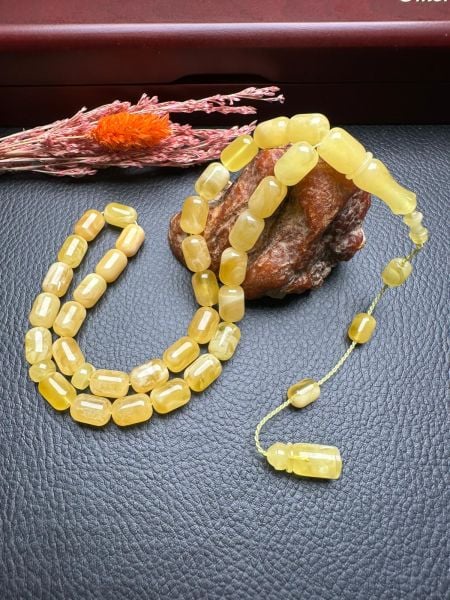 Rus Kaya Damla Kehribar Tesbih