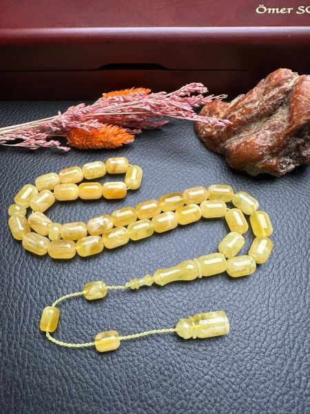 Rus Kaya Damla Kehribar Tesbih