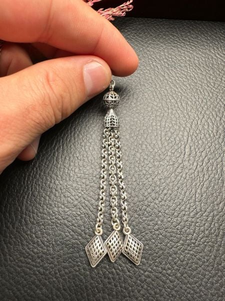 Özel Tasarım Gümüş Püskül