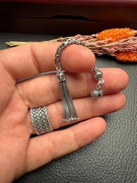 Özel Tasarım Gümüş Püskül