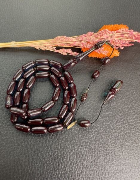 Kapsül Model Parlament Mavi Yeni Zar Kehribar Tesbih