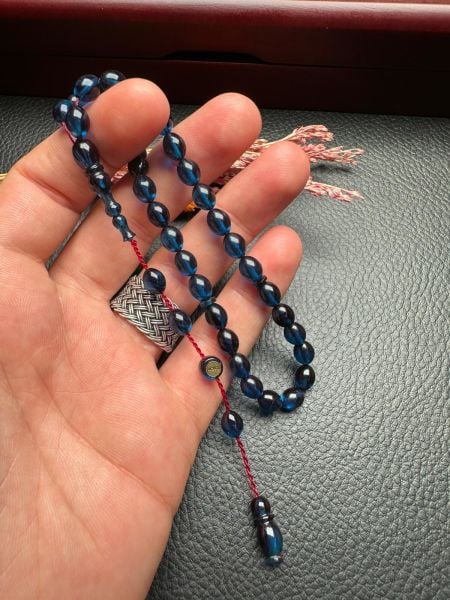 Küçük Boy Ateş Kehribar Tesbih