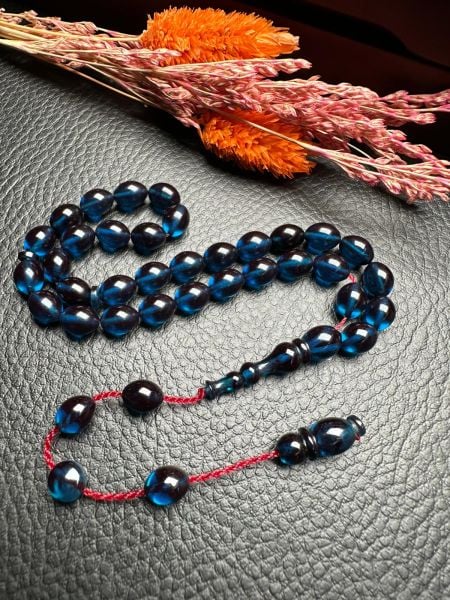 Küçük Boy Ateş Kehribar Tesbih