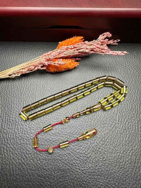 Küçük Boy Ateş Kehribar Tesbih