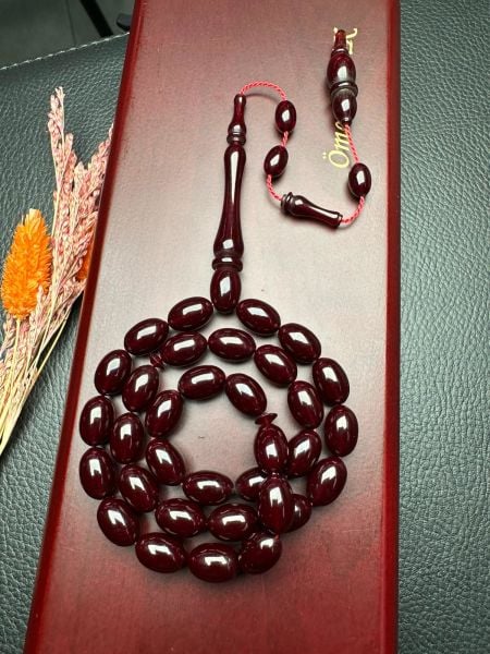 Sıkma Kehribar Tesbih