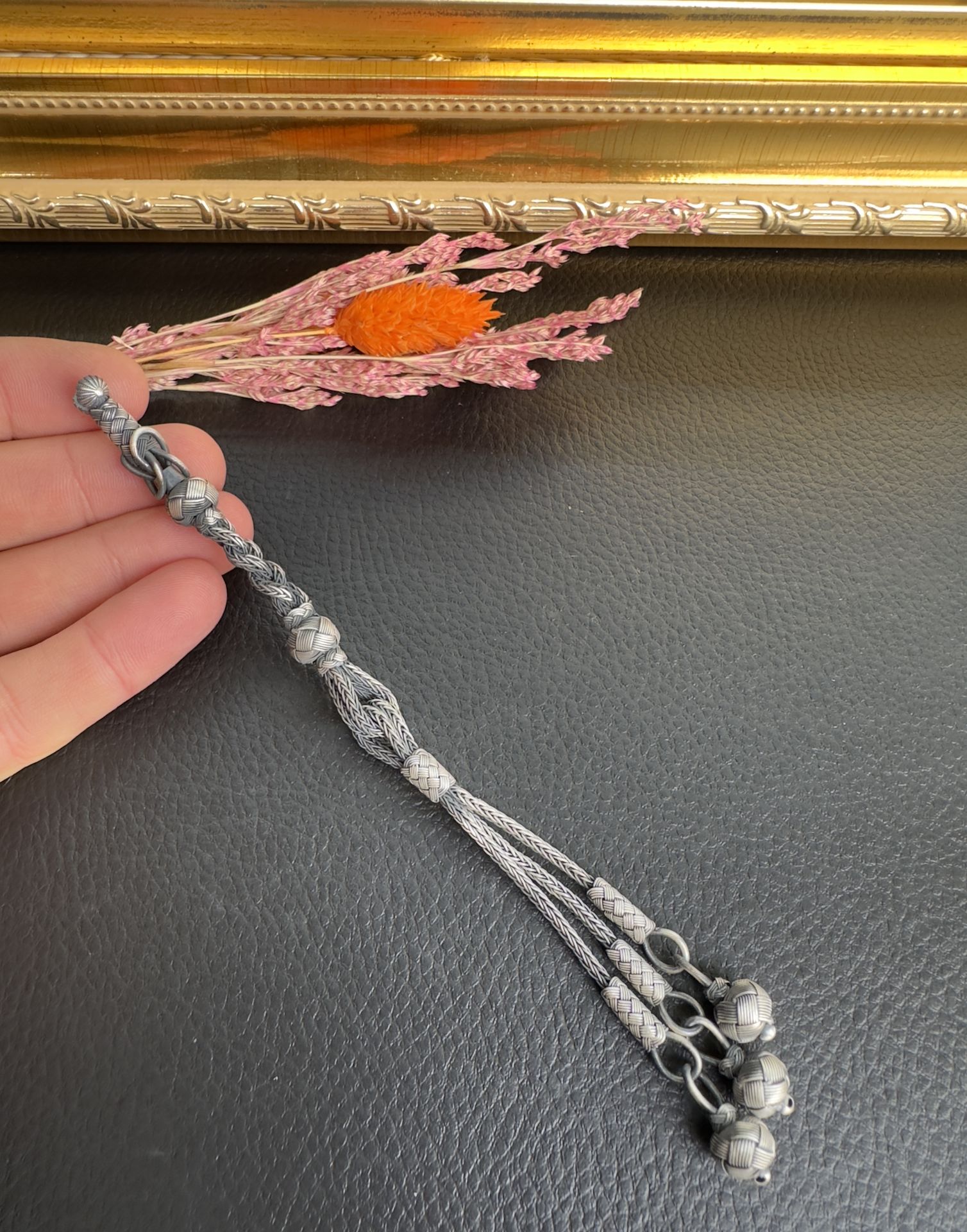 Çakırbeyli Model Siyah Renk  Kazaz Püskül