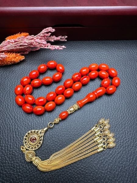 Yakup Kara Badem Model Turuncu Yeni Katalin Tesbih