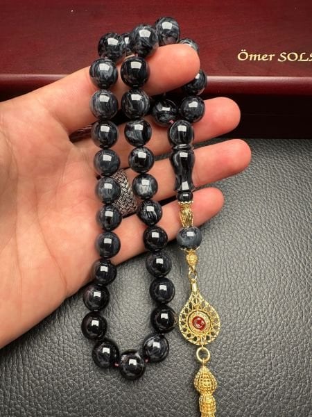 Yakup Kara Küre Model Füme Renk Yeni Katalin Tesbih