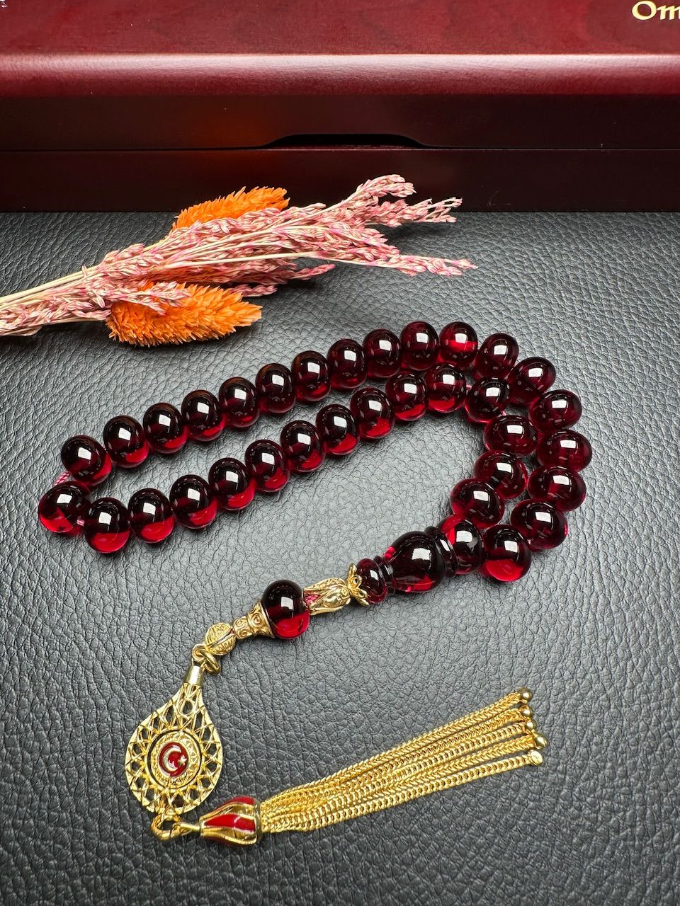 Yakup Kara Basık Model Osmanlı Benzetme Ateş Kehribar Tesbih